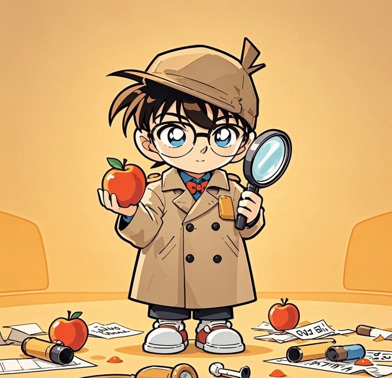 ảnh conan chibi 15