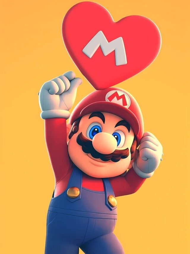 Ảnh Mario Cute, Hoạt Hình Vui Nhộn Cho Fan Game