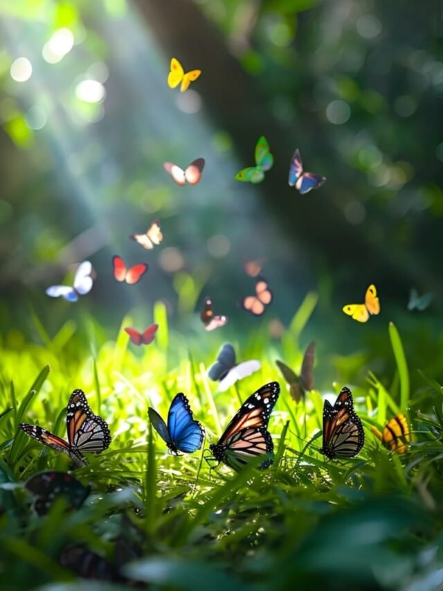 hình con bươm bướm mang vẻ đẹp nhẹ nhàng, tinh tế