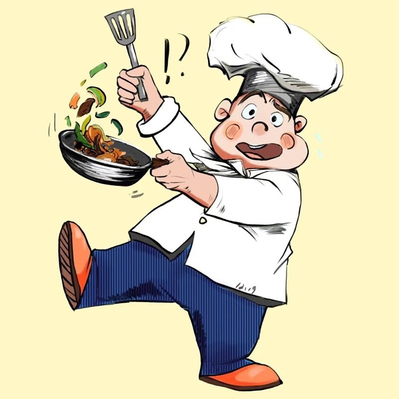 hình ảnh đầu bếp ngộ nghĩnh 15