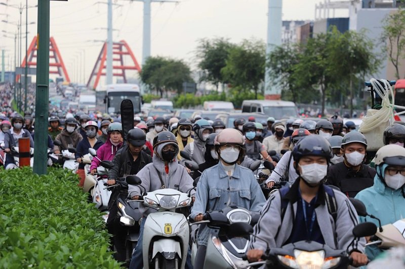 hình ảnh tham gia giao thông 11