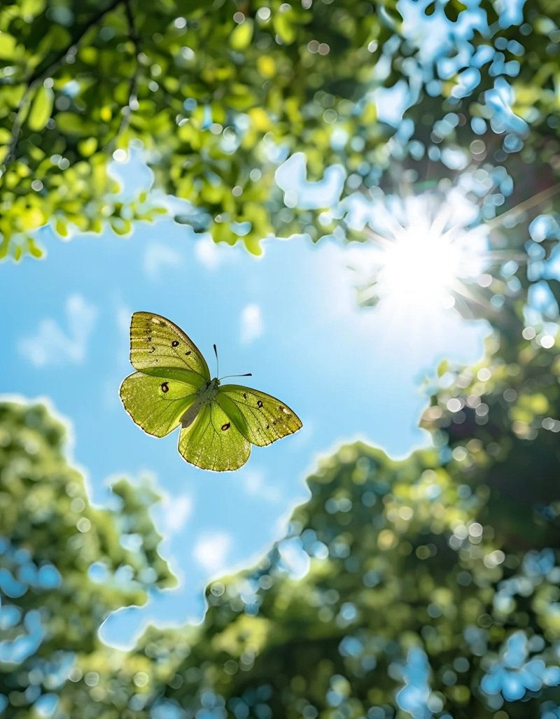 hình con bươm bướm 3