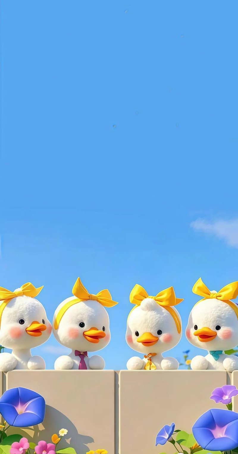 hình con vịt dễ thương 12