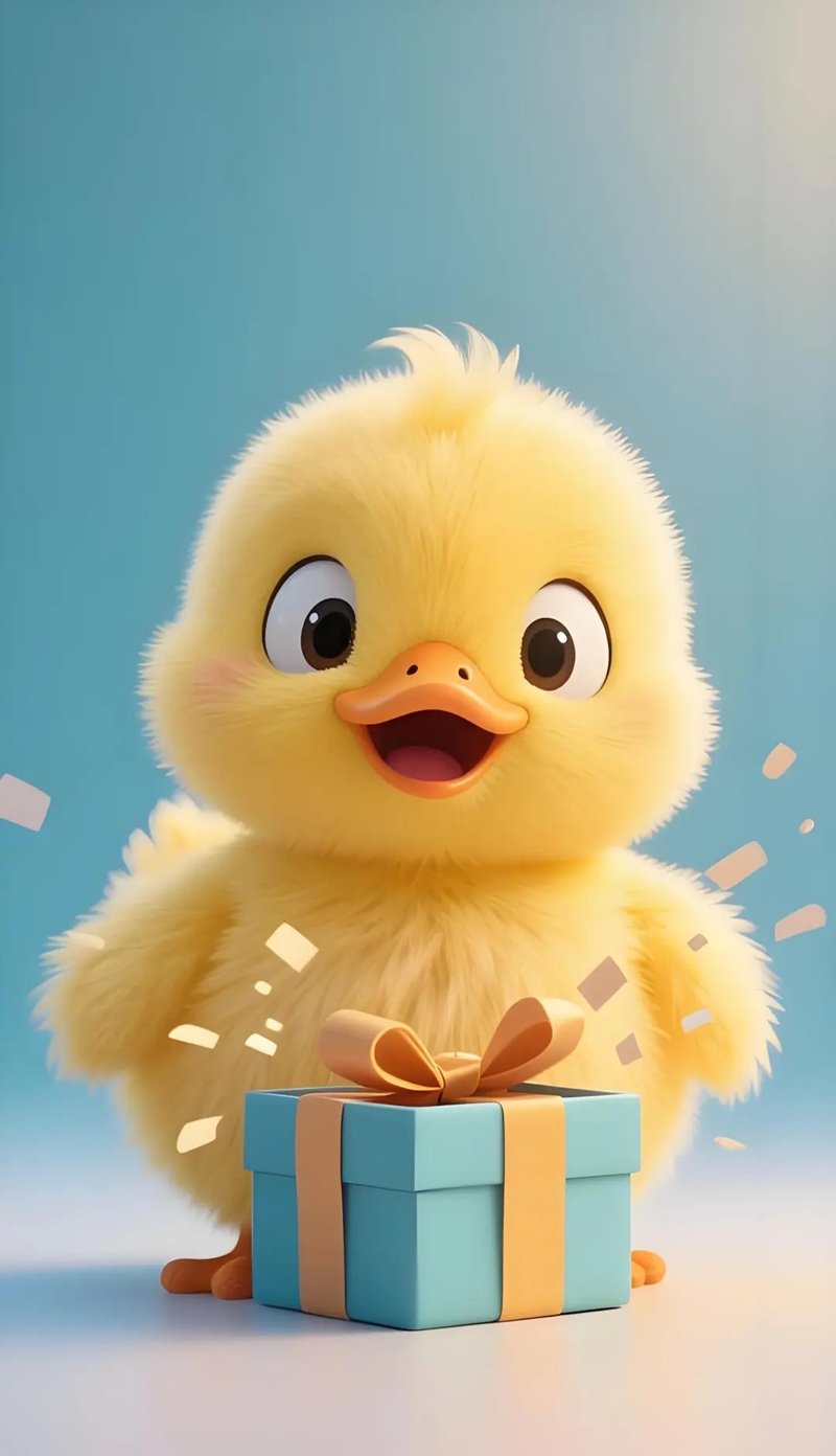 hình con vịt dễ thương 17