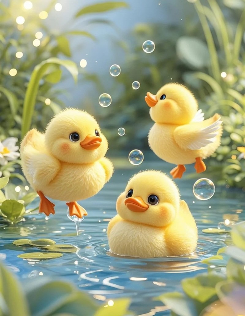 hình con vịt dễ thương 29