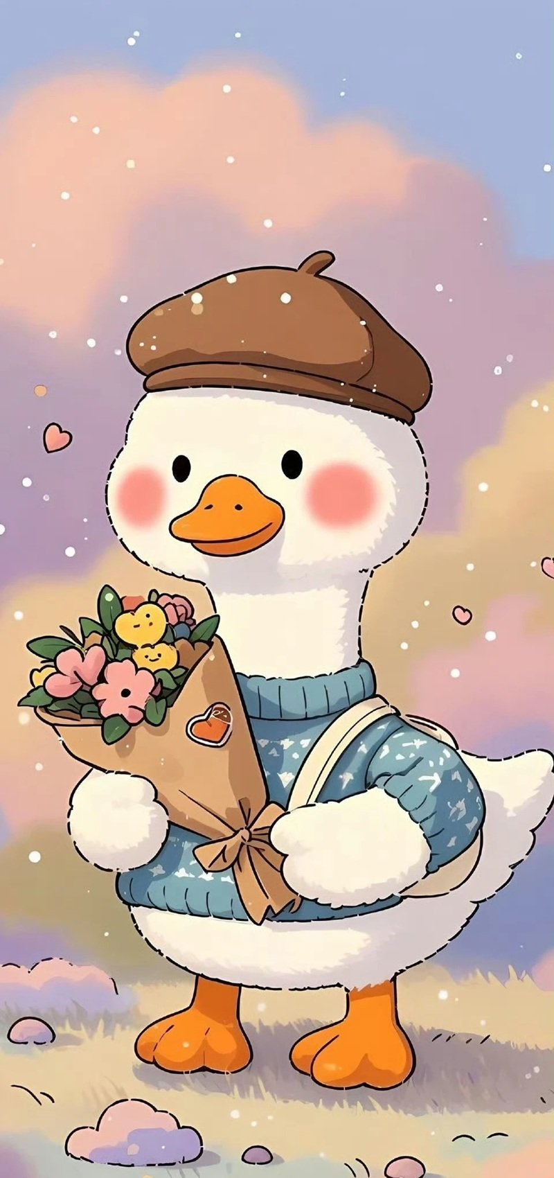 hình con vịt dễ thương 3