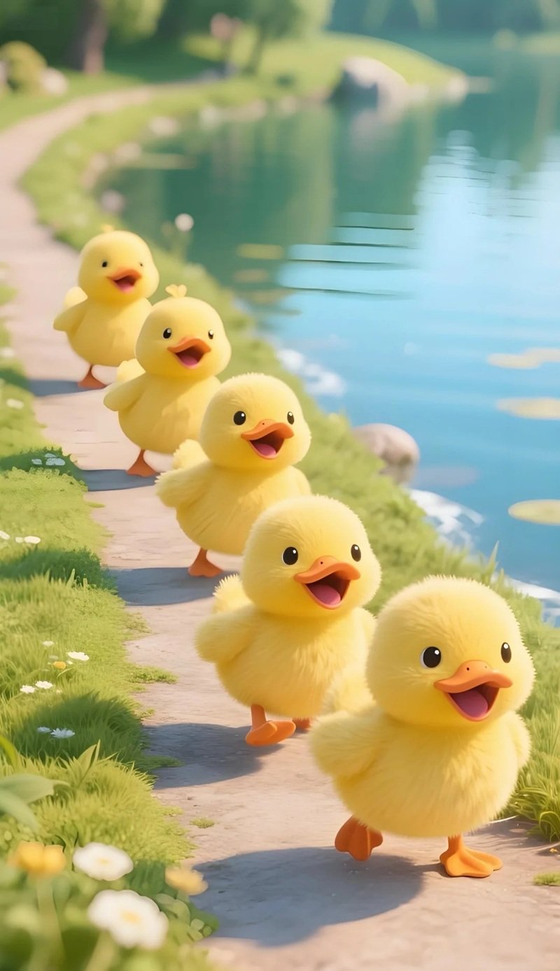 hình con vịt dễ thương 30