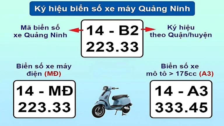 14 là tỉnh nào? Giải đáp chi tiết về biển số xe 14