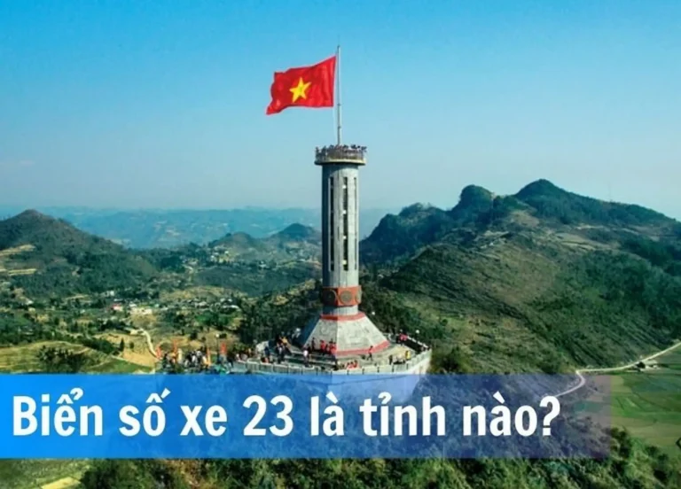 23 là tỉnh nào? Giải mã ý nghĩa biển số xe 23