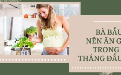 3 tháng đầu thai kỳ nên ăn gì để mẹ khỏe, con phát triển toàn diện?