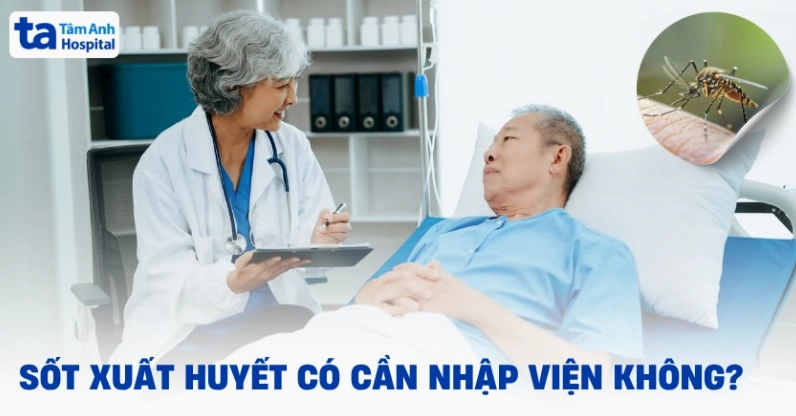8 dấu hiệu cảnh báo bệnh nhân sốt xuất huyết cần nhập viện ngay