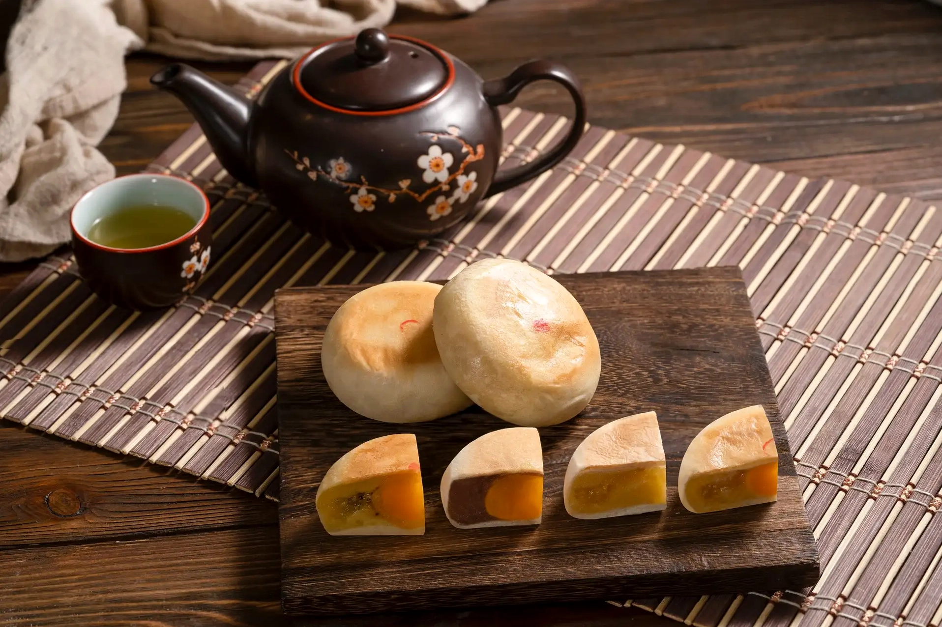 Đa dạng các loại nhân bánh pía hấp dẫn