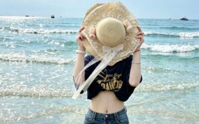 132+ ảnh gái đi biển che mặt đẹp tự nhiên thu hút mọi ánh nhìn