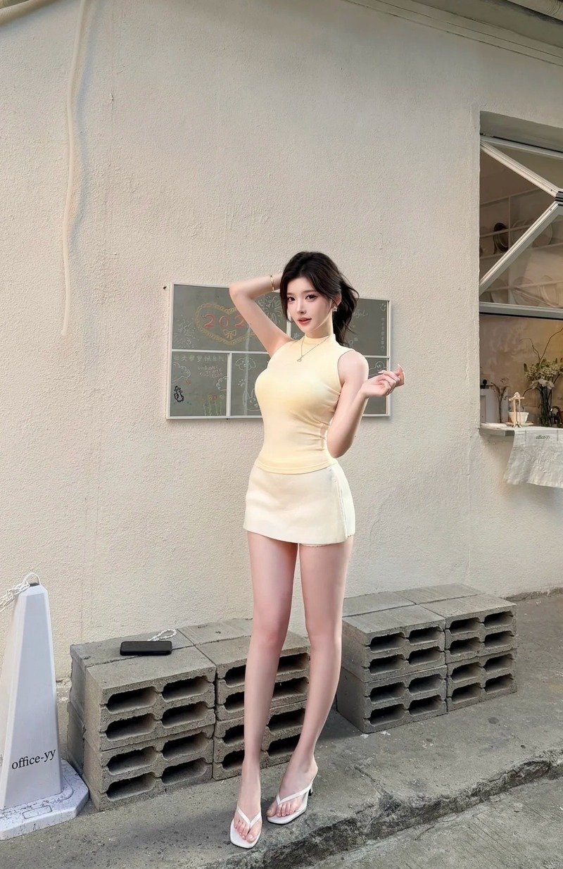ảnh gái xinh chụp dáng 21