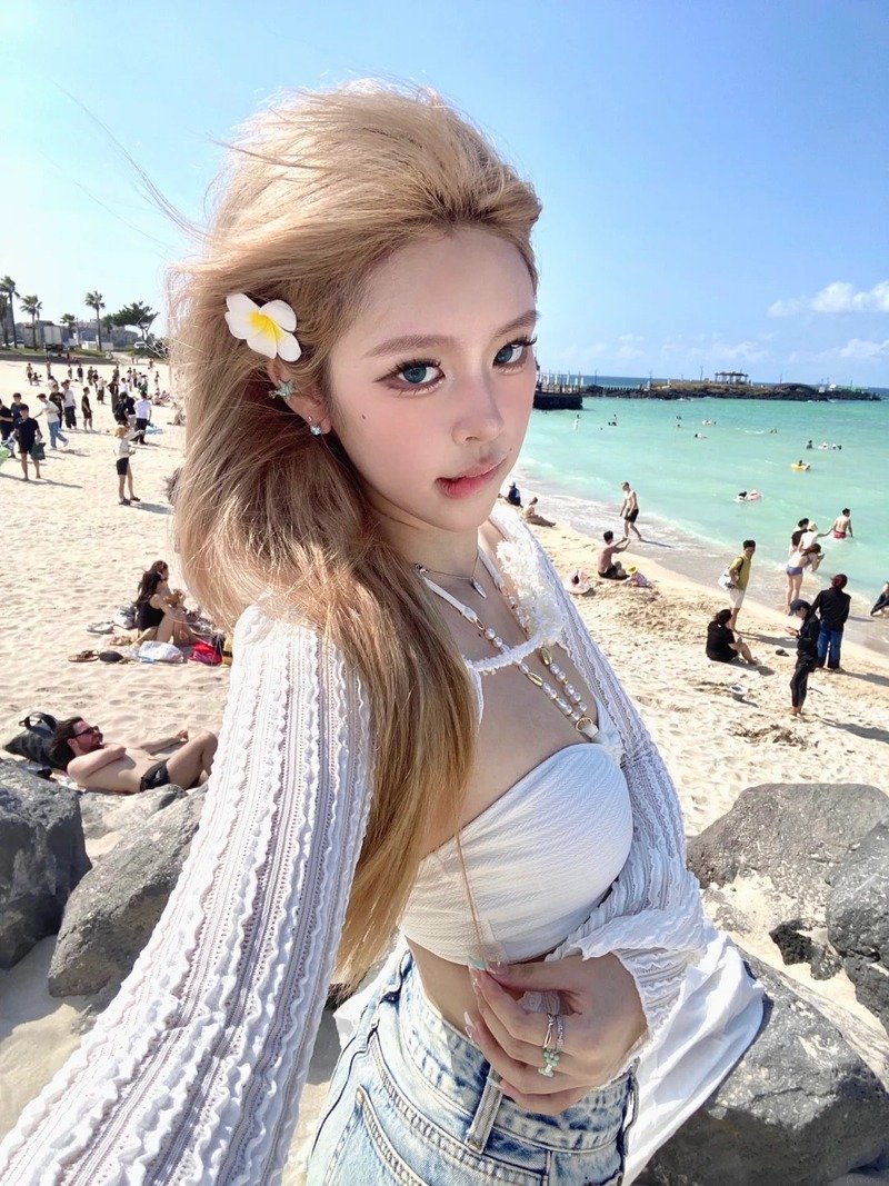 ảnh gái xinh hàn quốc mặc bikini