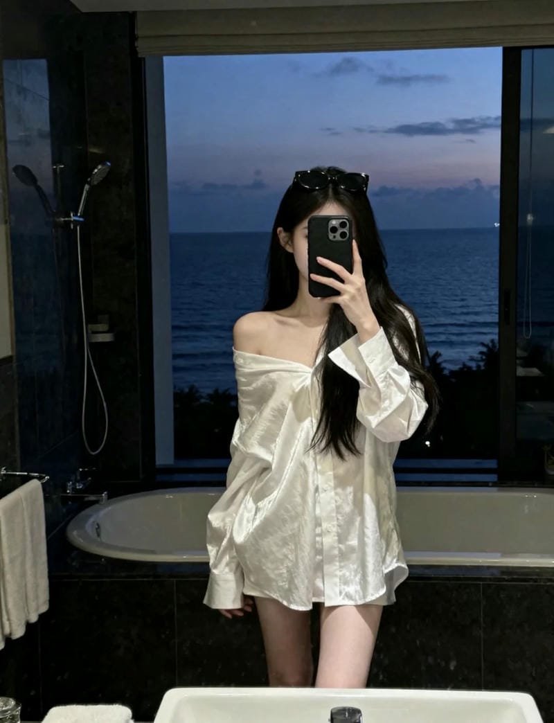 ảnh gái xinh trung quốc che mặt 28
