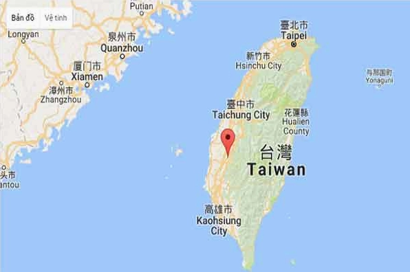 Bản đồ Đài Loan