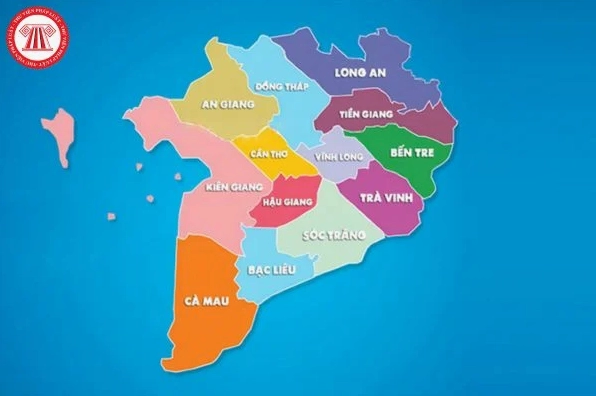 Bản đồ các tỉnh miền Nam Việt Nam