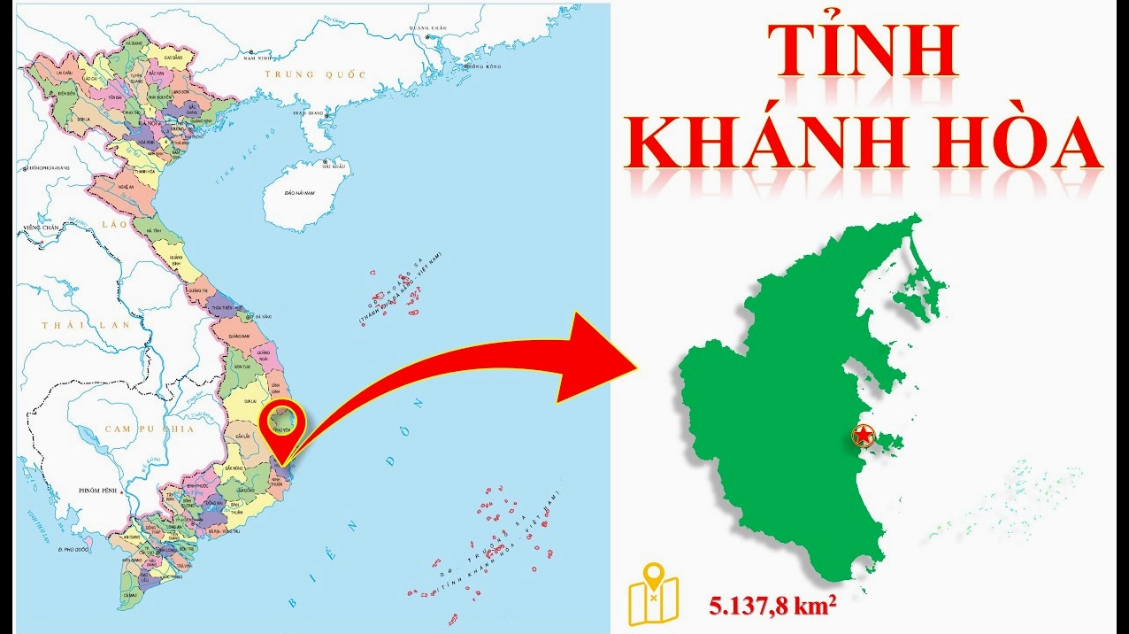 Bản đồ chi tiết tỉnh Khánh Hòa