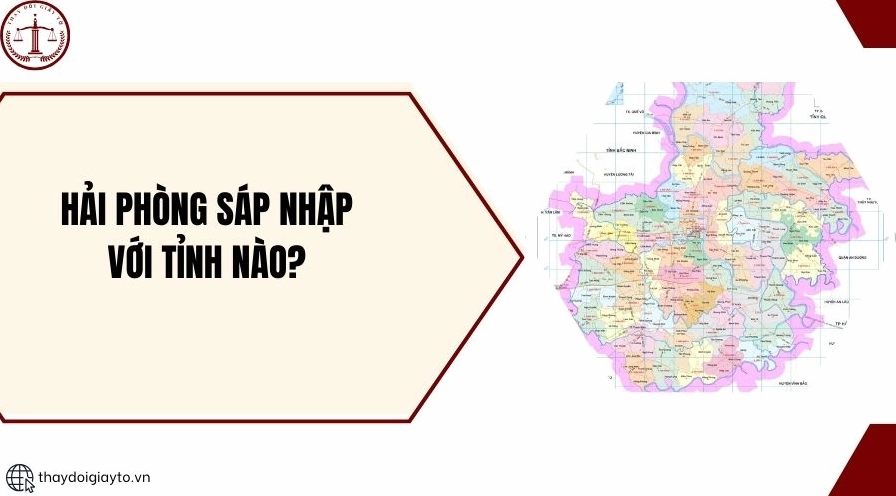 Bản đồ hành chính cho thấy sự gần gũi giữa Hải Phòng và các tỉnh lân cận