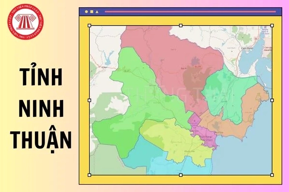 Bản đồ hành chính tỉnh Ninh Thuận