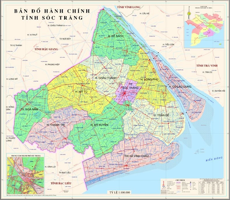 Bản đồ hành chính Việt Nam cập nhật