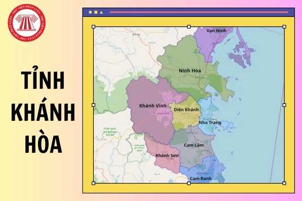 Bản đồ tỉnh Khánh Hòa