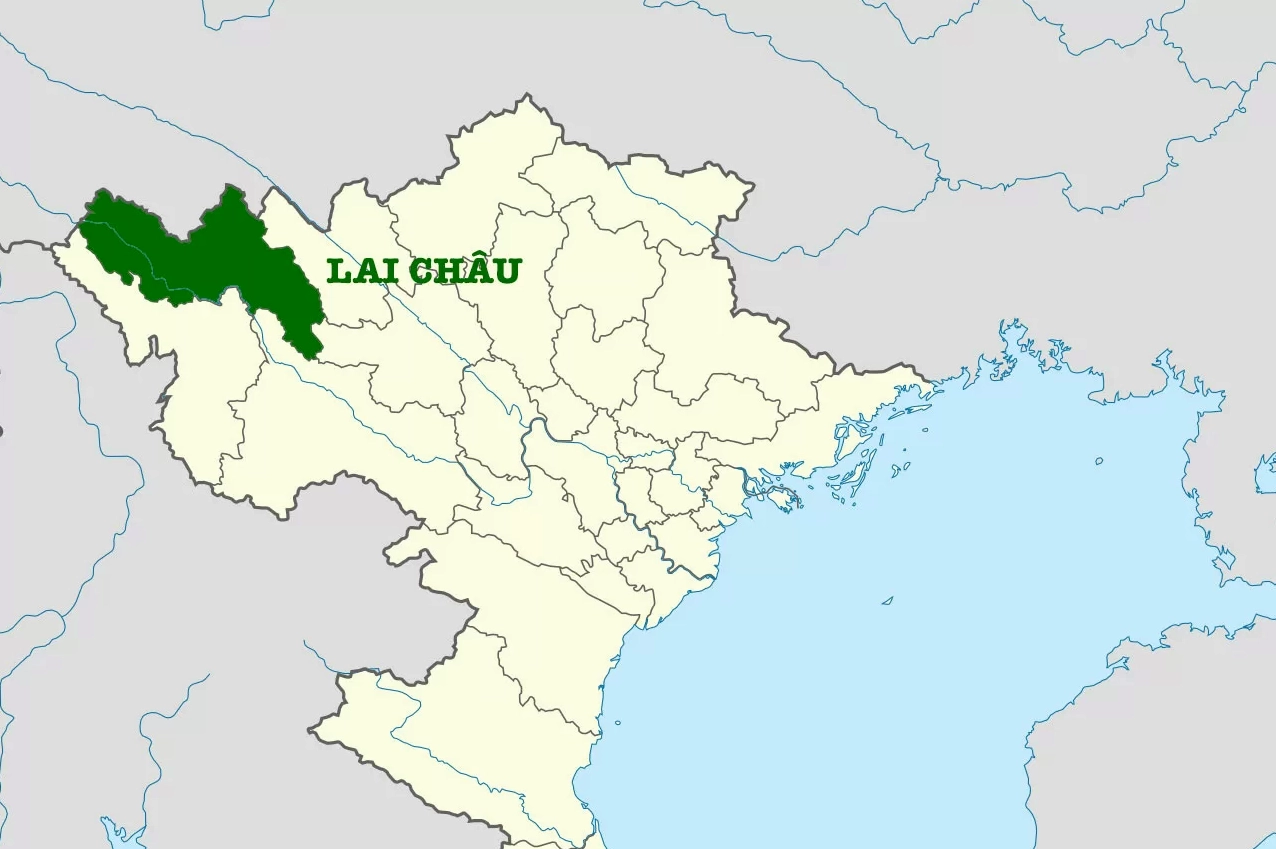 Bản đồ tỉnh Lai Châu