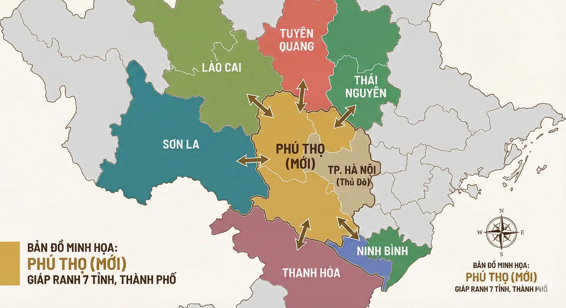 Bản đồ tỉnh Phú Thọ