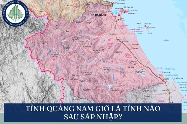 Bản đồ tỉnh Quảng Nam và các tỉnh lân cận