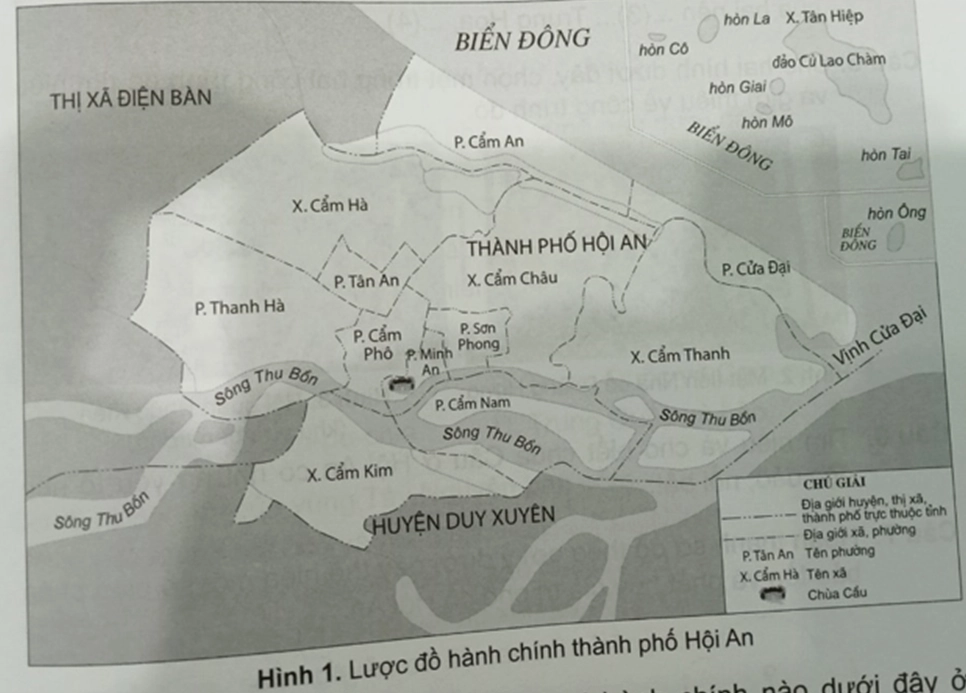 Bản đồ vị trí của Phố Cổ Hội An