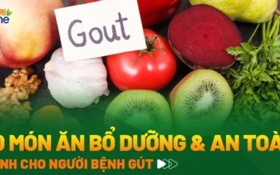 Bệnh gút nên ăn gì? Danh sách thực phẩm vàng giúp giảm acid uric
