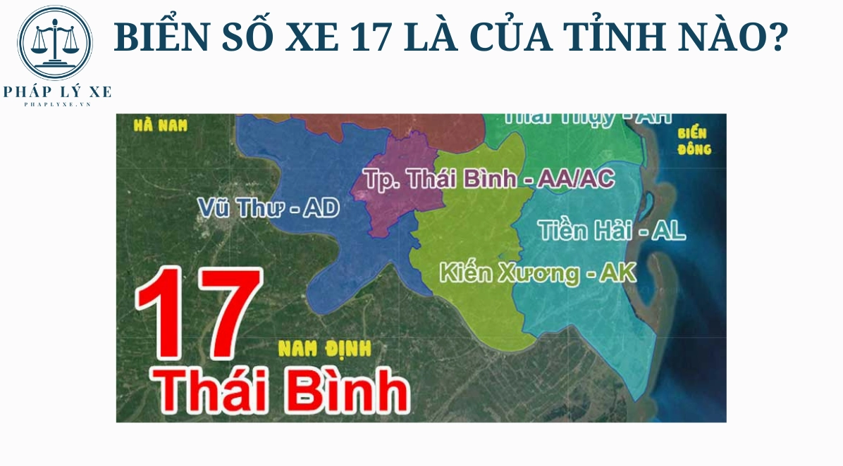 Biển số xe 17 là của tỉnh nào