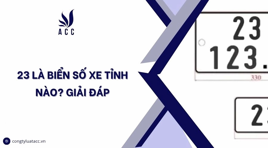 Biển số xe 23 Tuyên Quang