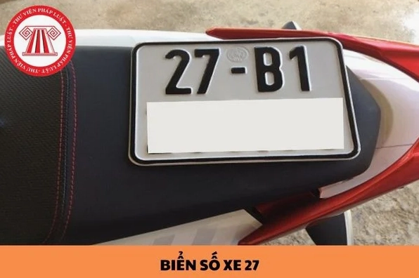 Biển số xe 27