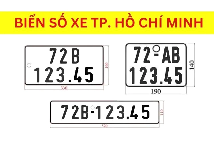 Biển số xe 72 thuộc tỉnh Bà Rịa - Vũng Tàu