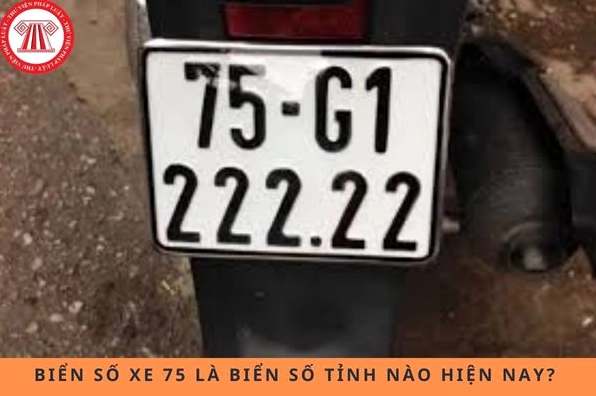 Biển số xe 75