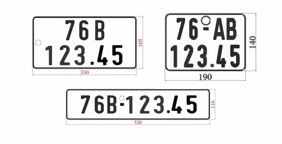 Biển số xe 76 là của tỉnh Quảng Ngãi