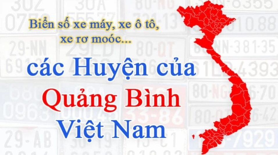 Biển số xe các tỉnh thành