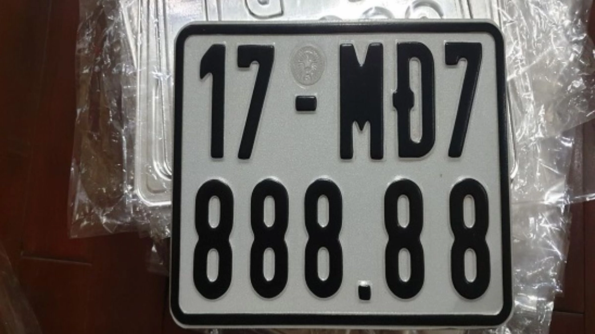 Biển số xe đẹp với mã 17