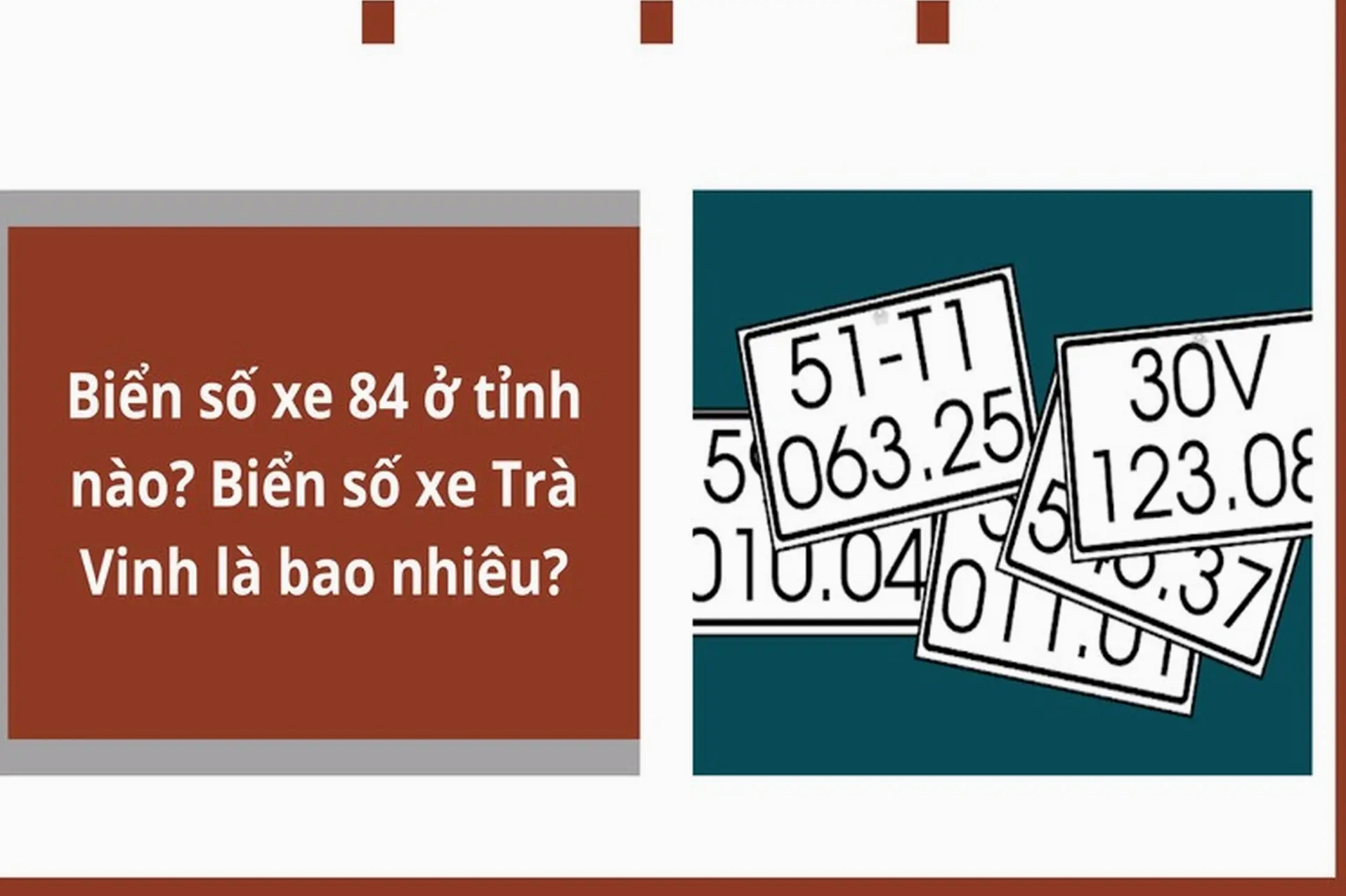Biển số xe đẹp với số 84