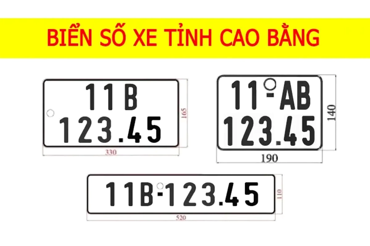 Biển số xe với đầu số 11