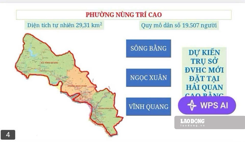Biểu đồ minh họa sự thay đổi địa giới hành chính