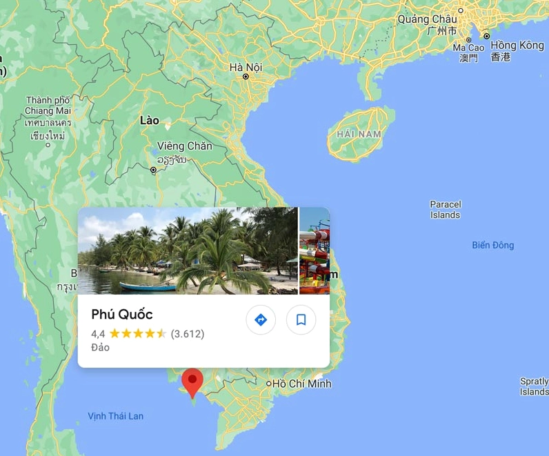 Cảnh quan biển đảo Phú Quốc