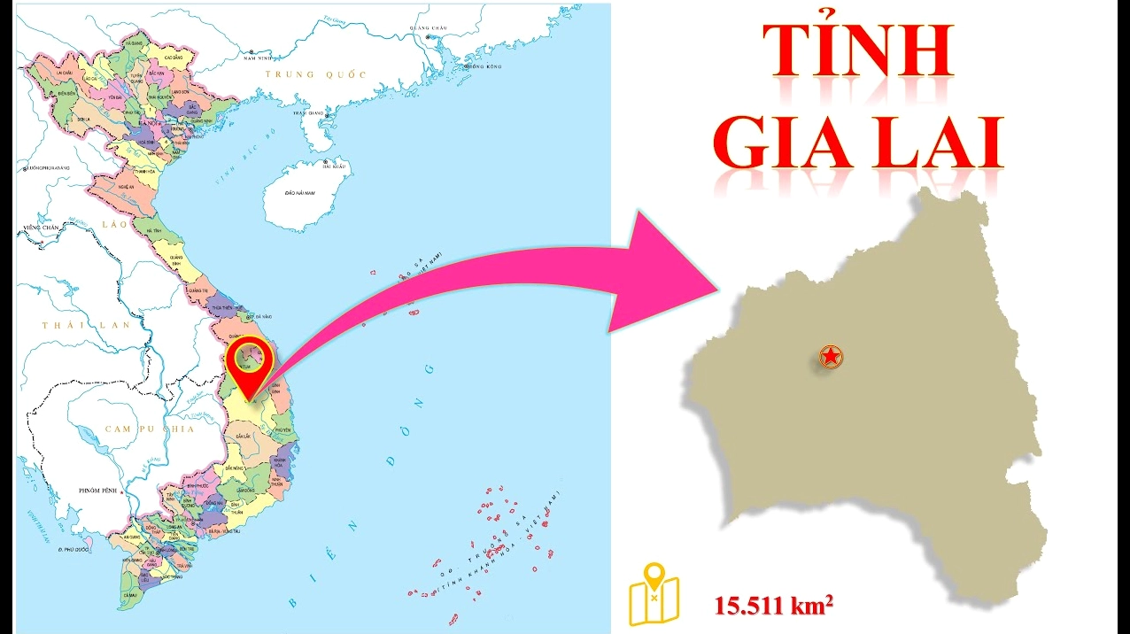 Cảnh quan thiên nhiên hùng vĩ tại Gia Lai