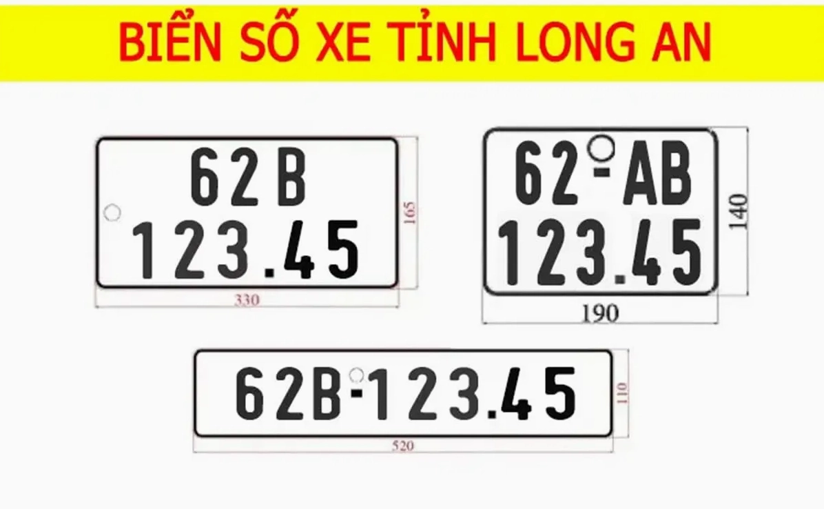 Cấu trúc biển số xe Việt Nam