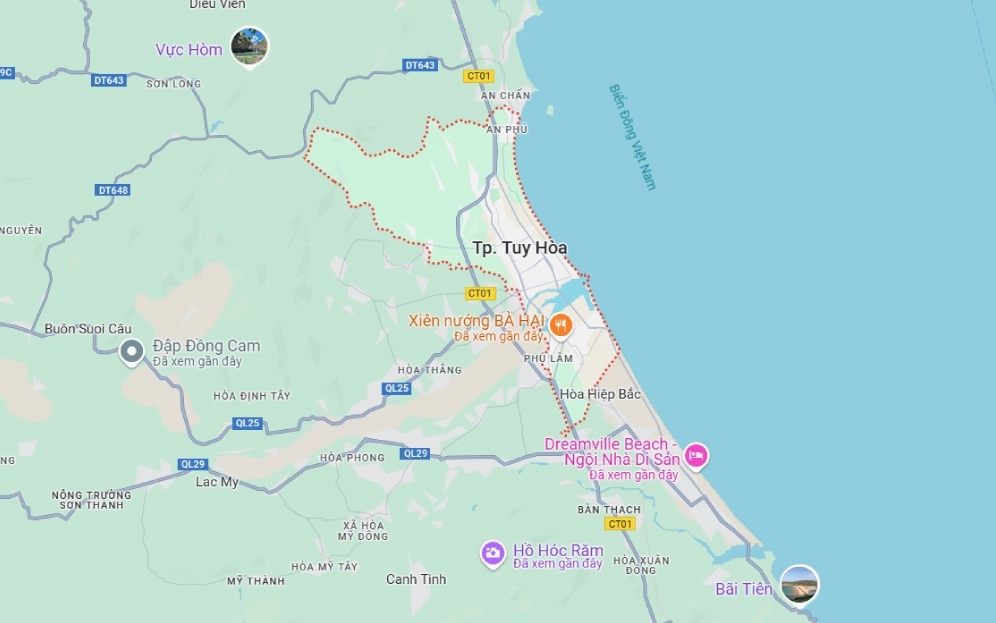 Cơ sở hạ tầng phát triển tại Tuy Hòa