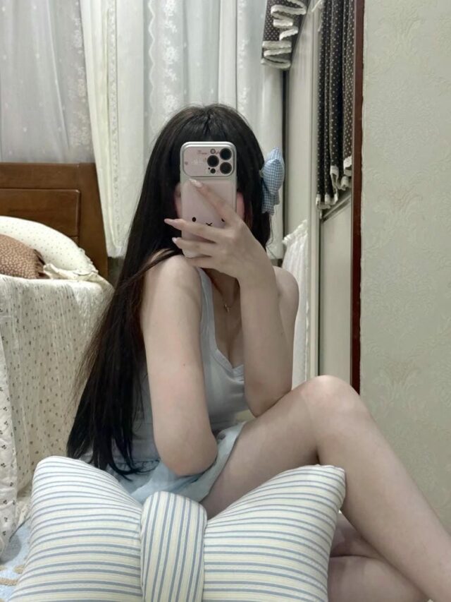 ảnh gái xinh trung quốc che mặt phong cách mạng xã hội cực hot