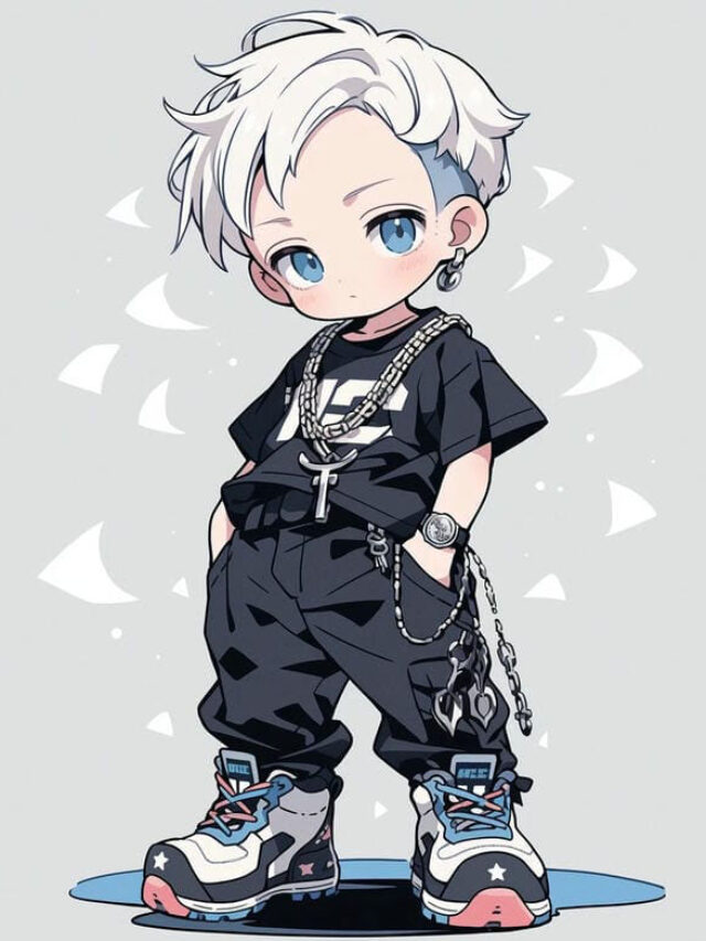 Hình Ảnh Chibi Nam Ngầu Chuẩn Phong Cách Anime Thế Hệ Mới