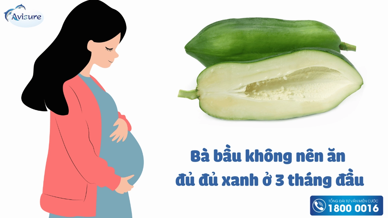 Đu đủ xanh nhóm thức ăn mẹ bầu tuần đầu nên tránh xa
